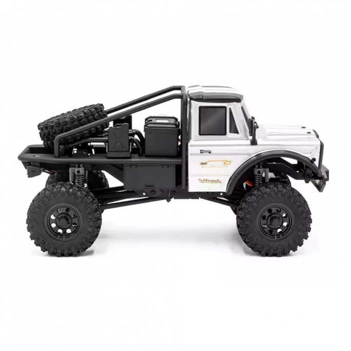 Crawler CRX18 4WD Flat Cage, Argent - HOBBYTECH 1CRX184WDFCGR - 1/18