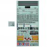 Planche de Stickers MERCEDES ACTROS - TAMIYA 9495885