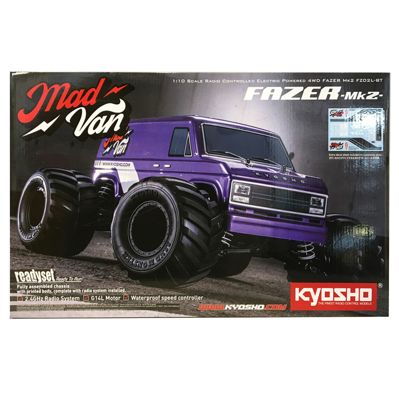 Mad Van 4WD, Fazer MK2 ReadySet - KYOSHO 34412T1 - 1/10