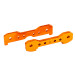 Cales de triangles Av, Orange (x2), Sledge - TRAXXAS 9527T
