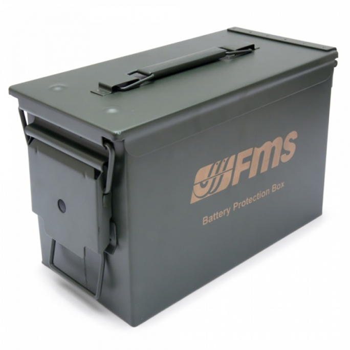 Boîte de protection pour batterie 305 × 155 × 190 mm - FMS FMS002