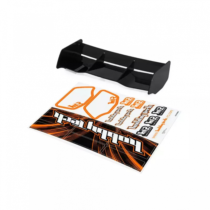 Aileron buggy Noir 1/8 Racing HTR + stickers - HOBBYTECH HT501601