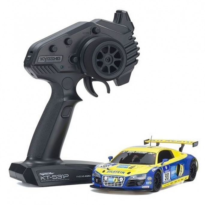 Mini-Z RWD Audi R8 LMS Phoenix Racing NBR 2010 - KYOSHO 32329BT