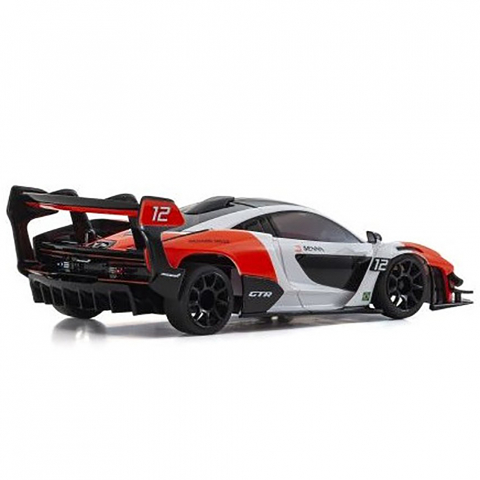 Autoscale Mini-Z McLaren Senna GTR Blanc / Rouge - KYOSHO MZP243WR