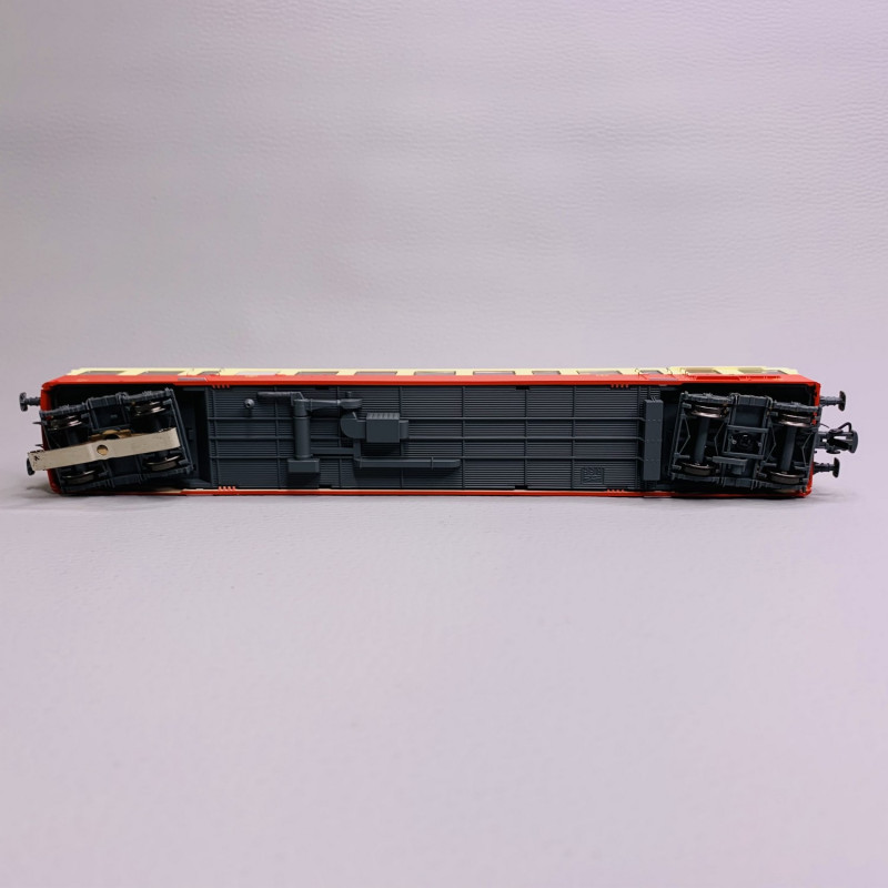Remorque unifiée XR ABD 7377 GRENOBLE, SNCF, 3R, Ep III-IV - REE VB-445AC - HO 1/87