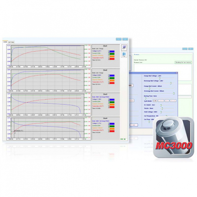 Chargeur analyseur de batterie, universel, MC3000 - SKYRC SK10008307