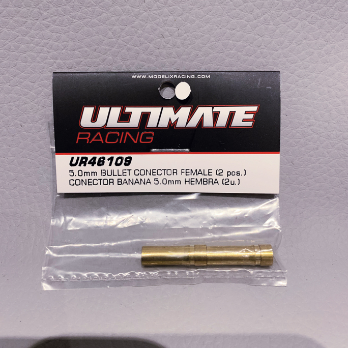Prises PK 5.0mm femelles (x2) - ULTIMATE UR46109
