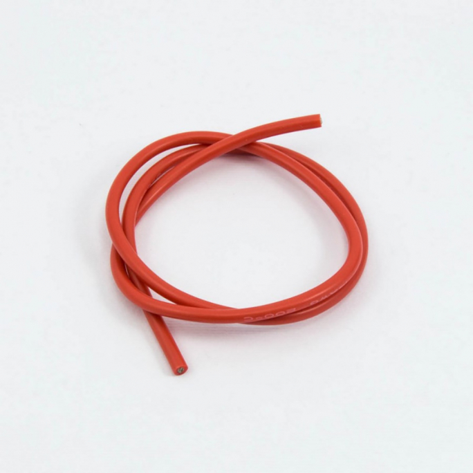 Câble silicone rouge 14 AWG (50cm) - ULTIMATE UR46116