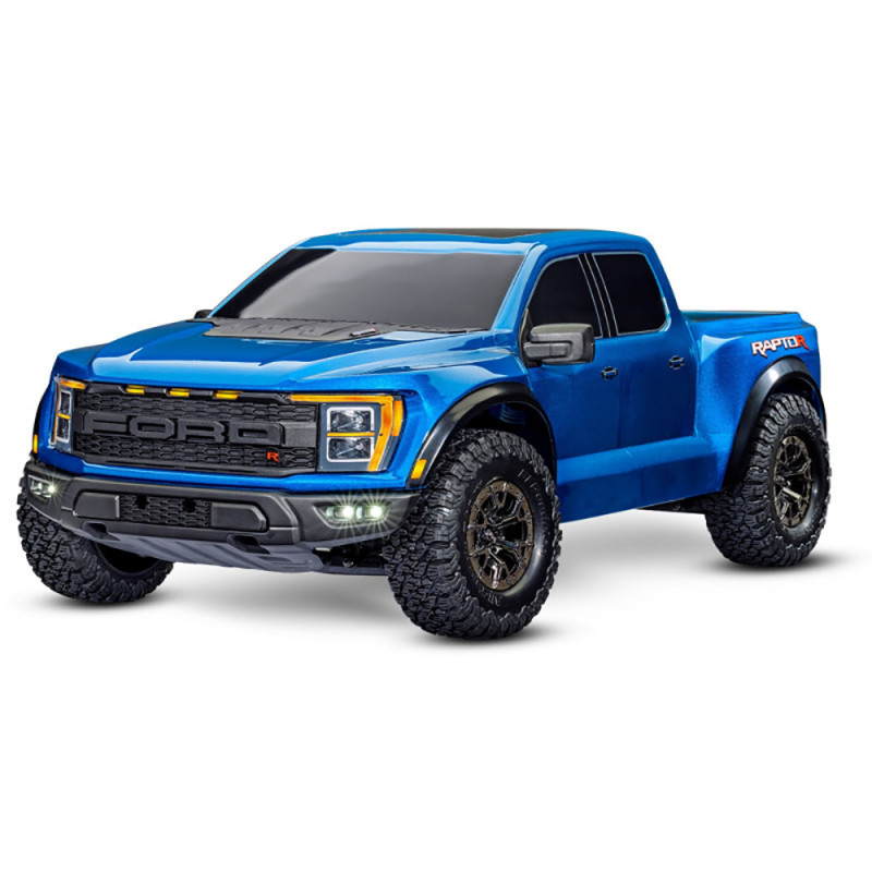 Ford F-150 Raptor R 4x4 VXL TSM ID RTR Bleu - TRAXXAS 1010764BLUE - 1/10