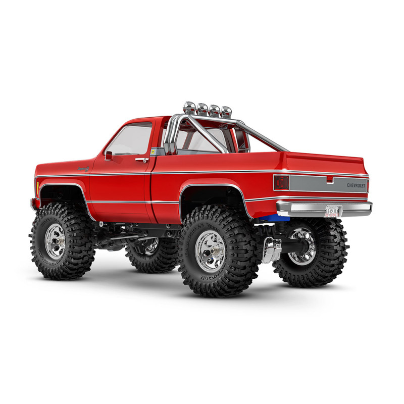 Cheyenne K10, TRX-4M High Trail RTR, Rouge - TRAXXAS 970641RED - 1/18