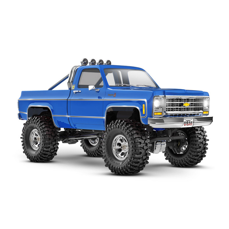 Cheyenne K10, TRX-4M High Trail RTR, Bleu - TRAXXAS 970641BLUE - 1/18