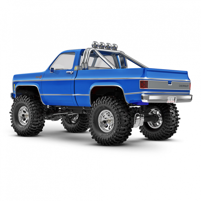 Cheyenne K10, TRX-4M High Trail RTR, Bleu - TRAXXAS 970641BLUE - 1/18
