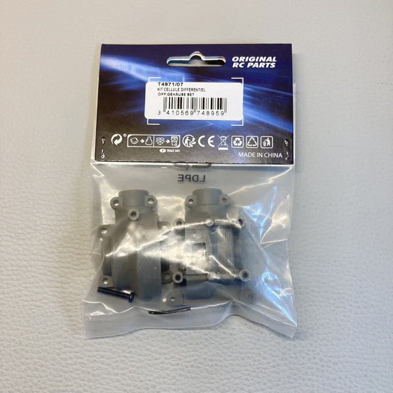 Kit cellule de différentiel pour Pirate XSC, XTC et XTT - T2M T4971/07 - 1/10