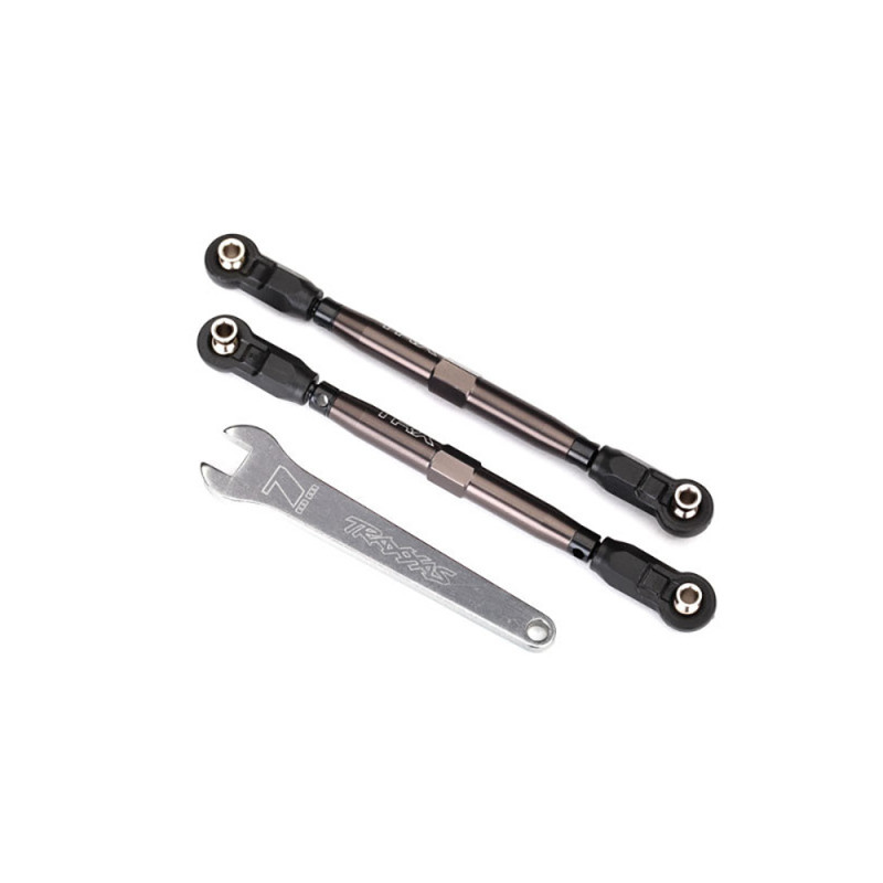 Biellettes Av Alu Noir Titanium, UDR, (x2) - TRAXXAS 8547A