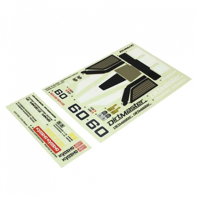 Planche de Stickers Décoration EP Ultima SB DirtMaster - KYOSHO UMD52