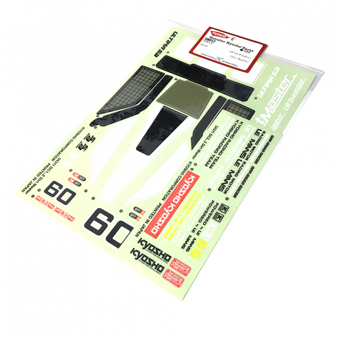 Planche de Stickers Décoration EP Ultima SB DirtMaster - KYOSHO UMD52