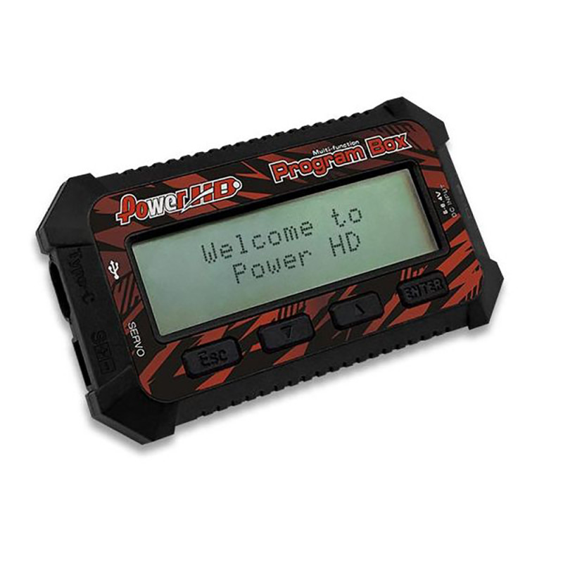 Boite de programmation servos - POWER HD PGCB63