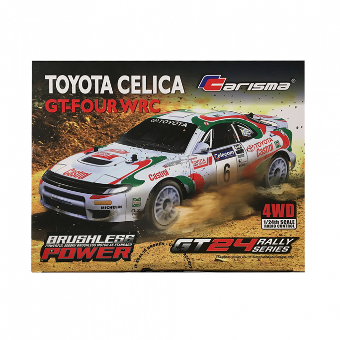 Toyota Celica GT-4 WRC 4x4 Brushless RTR - CARISMA CARI86768 - 1/24