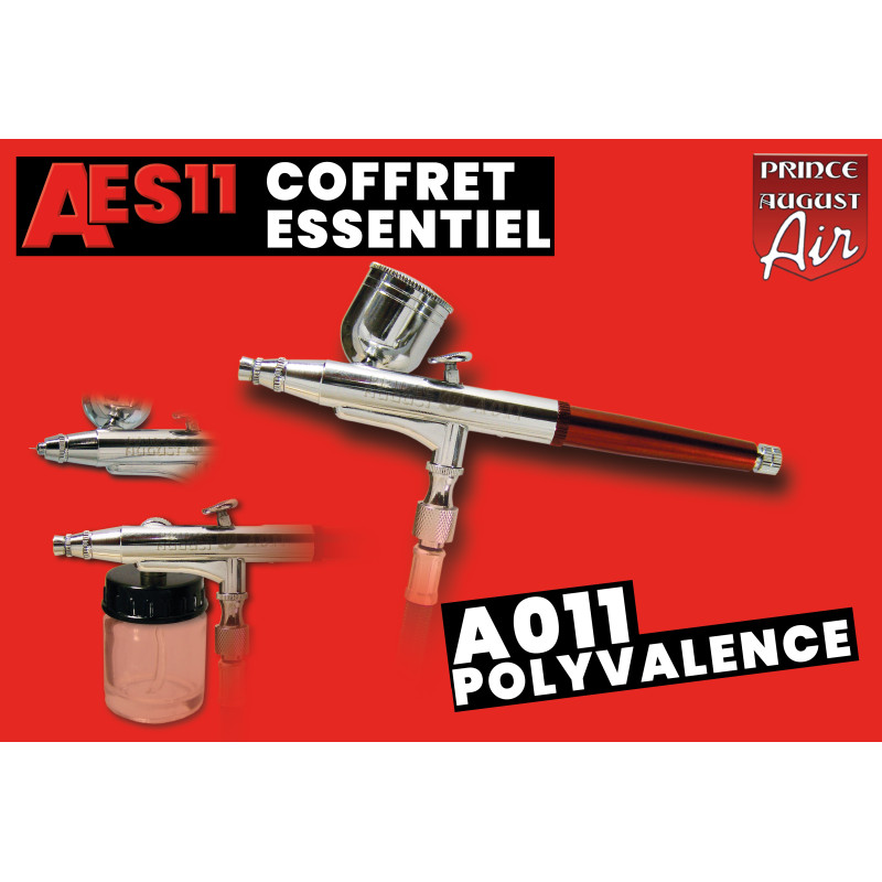 Coffret Aérographe Essentiel Ultra Polyvalent- PRINCE AUGUST AES11