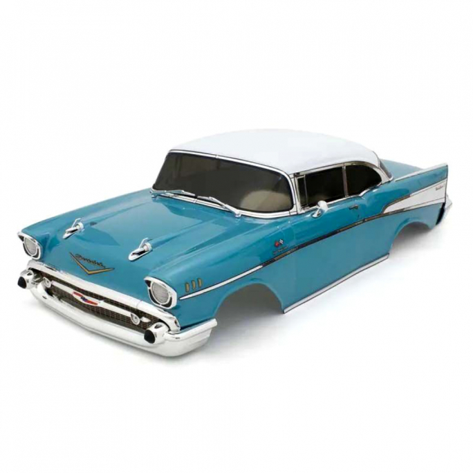 Carrosserie Chevy Bel Air tropical turquoise de 1957 - KYOSHO FAB709TQ - 1/10