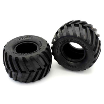 2 pneus High Grip Soft pour Mad Van - KYOSHO EZT001S
