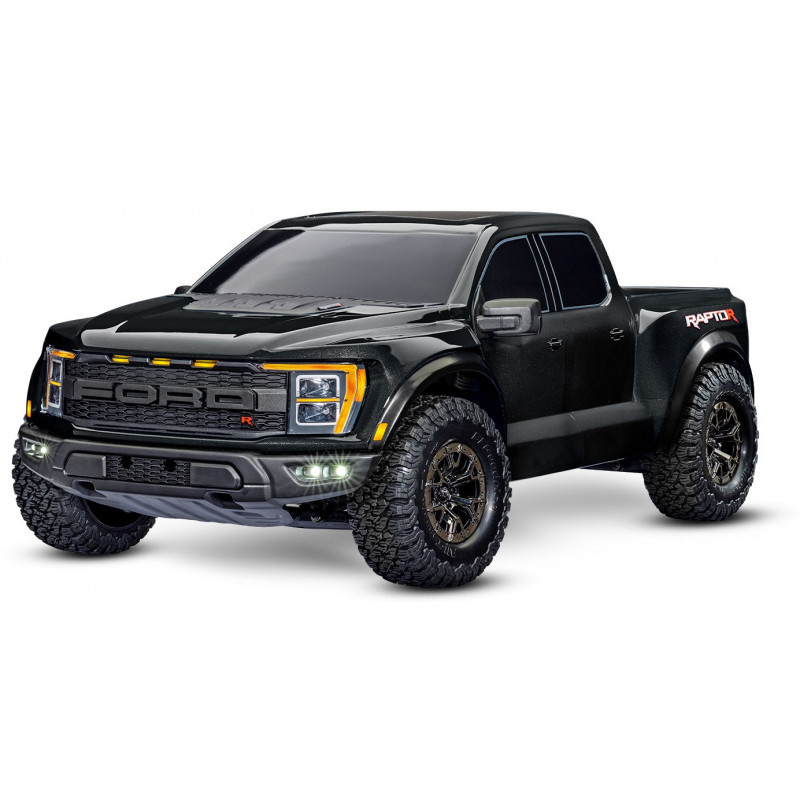 Traxxas F150 Raptor 1/10 – Camión Eléctrico 4x2 Con Batería Ni-MH 8.4V Y Cargador USB-C, Velocidad 50 Km/h, Para Principiantes