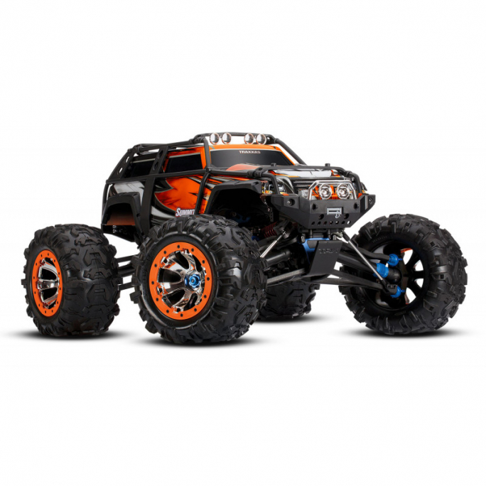 Summit EVX-2 TQi ID, Orange - TRAXXAS 560764ORNGX - 1/10