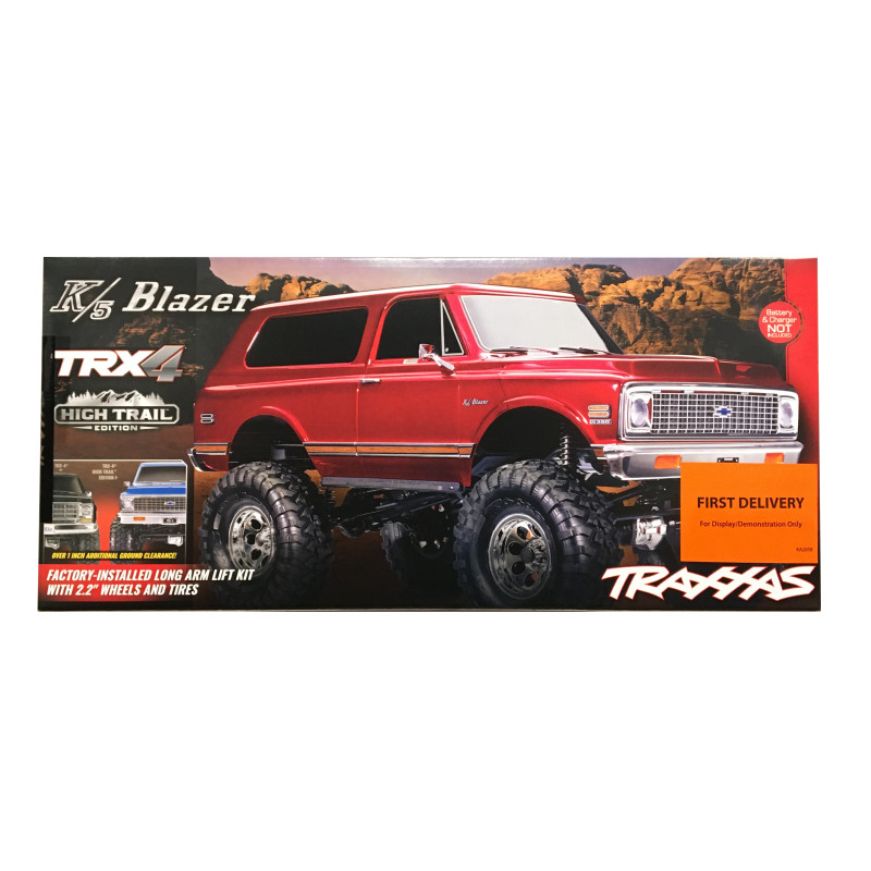 TRX-4 Chevrolet Blazer 1972 High Trail, Rouge - TRAXXAS 920864REDFD - 1/10