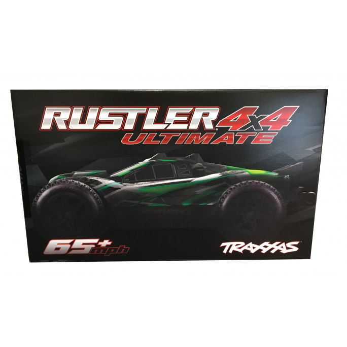 Rustler 4x4 Ultimate VXL ID TSM Vert - TRAXXAS 670974GRN - 1/10