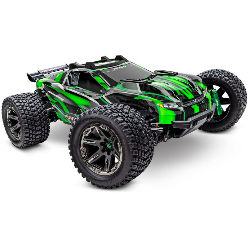 Rustler 4x4 Ultimate VXL ID TSM Vert - TRAXXAS 670974GRN - 1/10