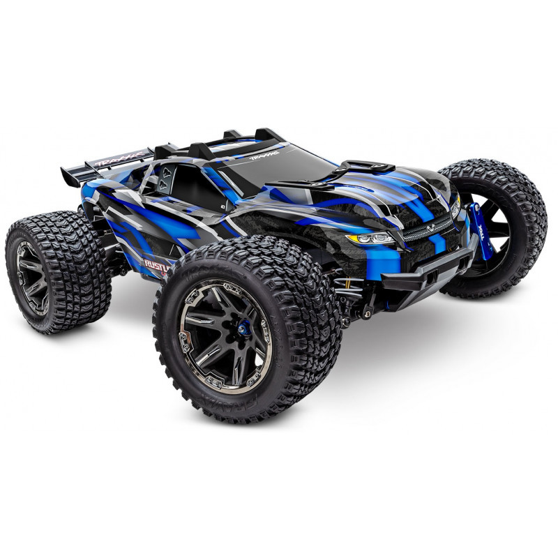 Rustler 4x4 Ultimate VXL ID TSM Bleu - TRAXXAS 670974BLUE - 1/10