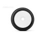 Roues Dirt Slinger, Revo Blanches Buggy (x2) - JETKO JK1005SSRW - 1/8