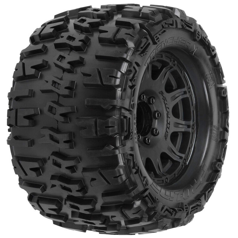 Roues Trencher XF/R 3,8" MT Black Raid (x2) - Pro Line 118410 - 1/8