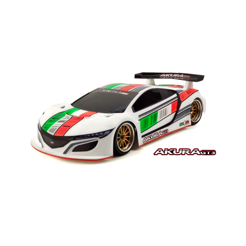 Carrosserie Transparente Akura GT3 GT, 190 mm - MON-TECH 021-003 - 1/10