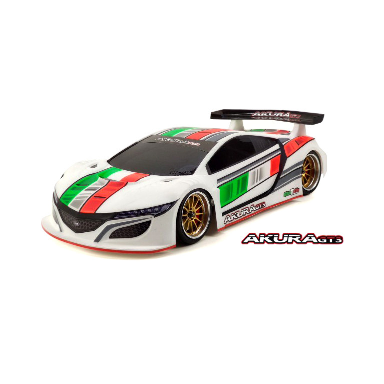 Carrosserie Transparente Akura GT3 GT, 190 mm - MON-TECH 021-003 - 1/10