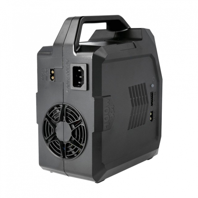 Chargeur T400 Quattro 4 x 100W, 12V/220V, AC/DC - SKYRC SK100189-01