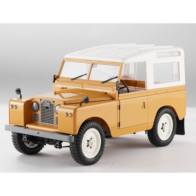 Land Rover Séries II, RTR, Jaune - FMS FMS11202RTR-YL - 1/12