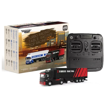 Micro Camion RTR Noir - TURBO RACING TBC50BK - 1/76
