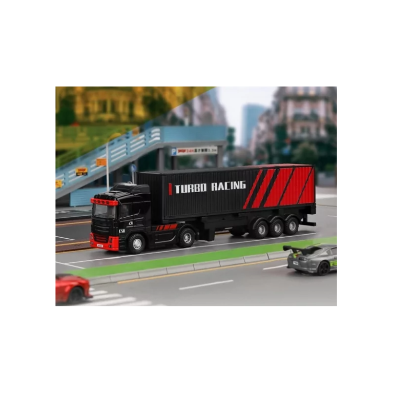 Micro Camion RTR Noir - TURBO RACING TBC50BK - 1/76