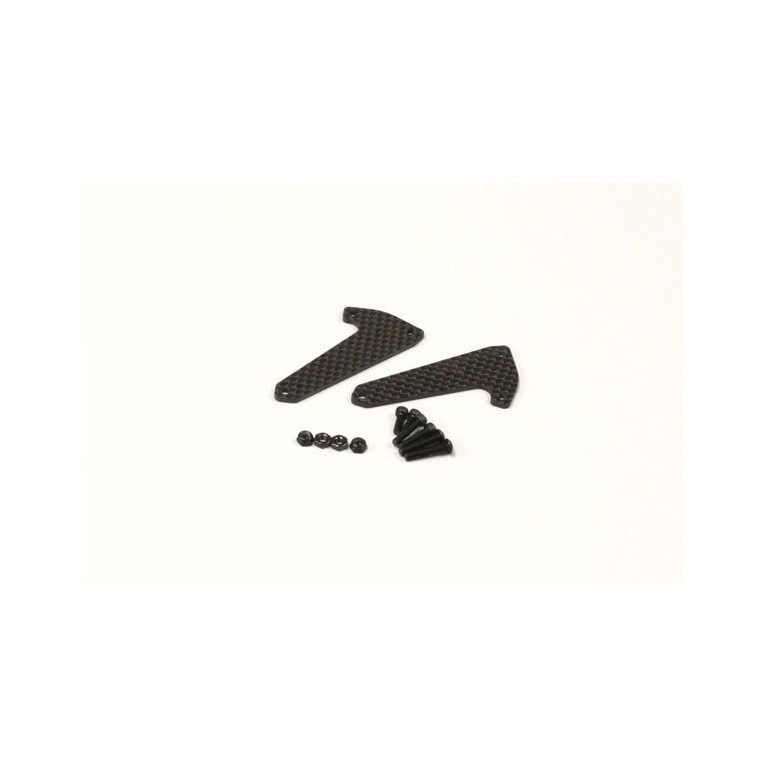 Supports Amortisseur Av Carbone Scorpion 2014 (x2) - KYOSHO SCW002