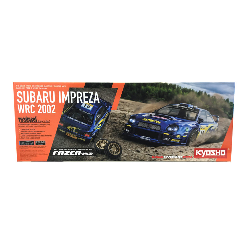 Subaru Impreza WRC 2002 Readyset, Fazer Rally FZ02-R - KYOSHO 34481T1