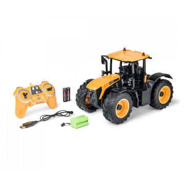 Tracteur JCB 2.4G 100% RTR - CARSON 500907653 - 1/16