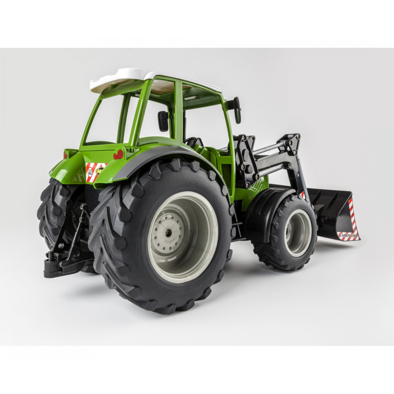 Tracteur avec chargeur frontal - CARSON 500907347 - 1/16