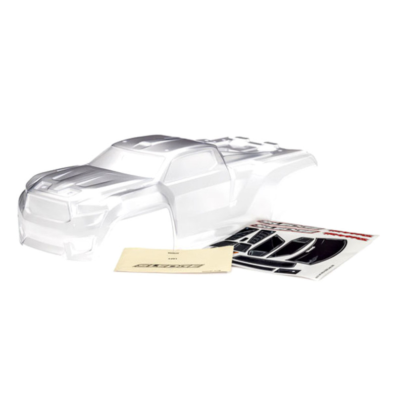 Carrosserie transparente à peindre avec stickers pour Sledge - TRAXXAS 9511 - 1/10 XL