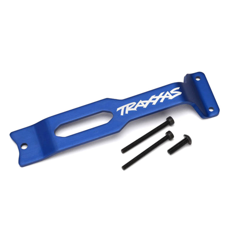 Renfort de châssis arrière en aluminium , bleu - TRAXXAS 5632