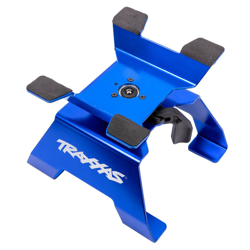 Support de travail pivotant pour voiture échelle 1/8 et 1/10, bleu  - TRAXXAS 8796