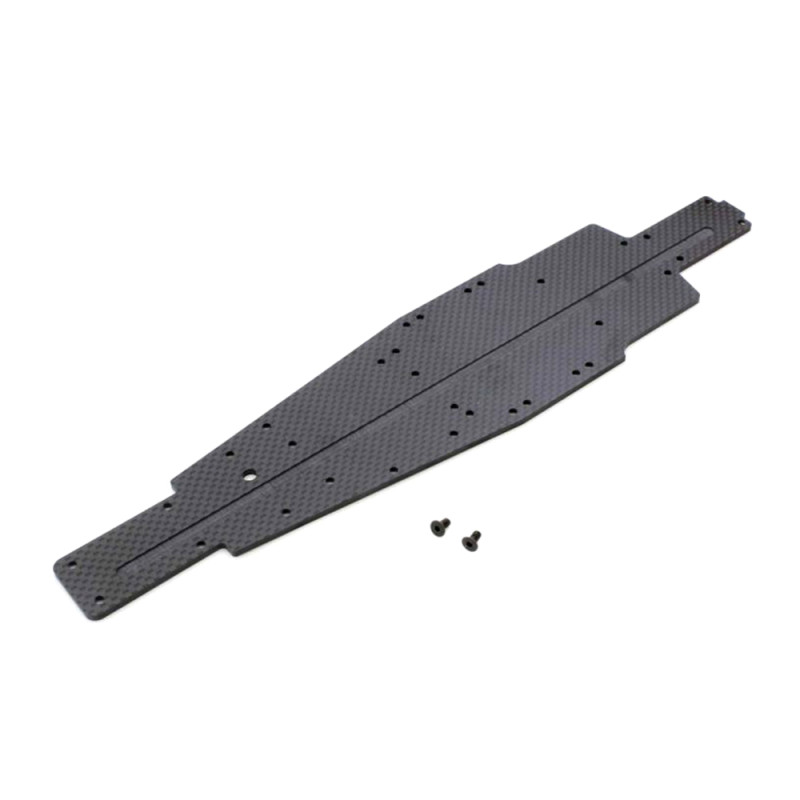 Châssis, 2 mm, carbone pour Optima Mid - KYOSHO OTW142