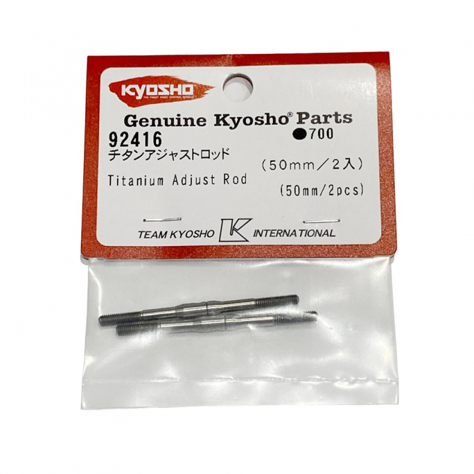 2 biellettes en titane 3 x 38 mm - KYOSHO 92413