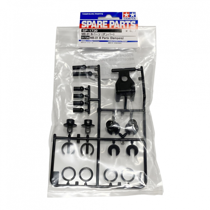 Accessoires amortisseurs, grappe B, pour châssis MB-01 - TAMIYA 51720