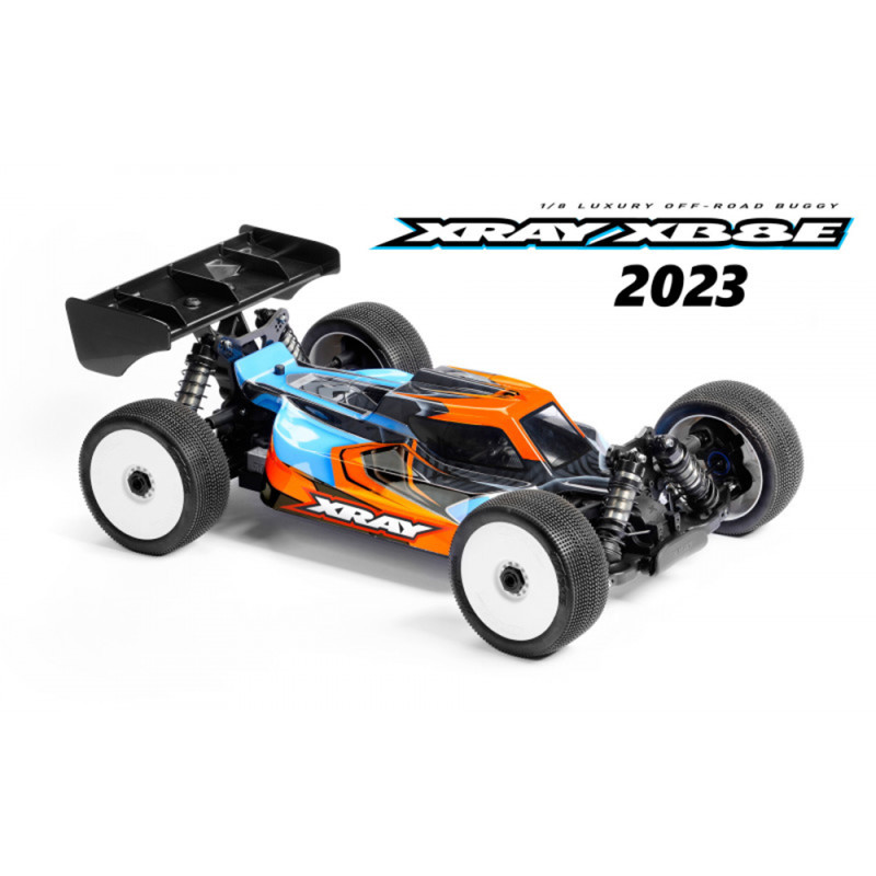 Châssis Buggy XB8E, 2023, électrique, Kit à monter - XRAY 350160 - 1/8